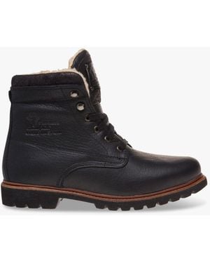 Panama Jack Panama 03 Aviator Boots, Leather - Black