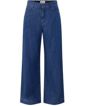 Weekend by Maxmara Vega Wide Leg Jeans - White