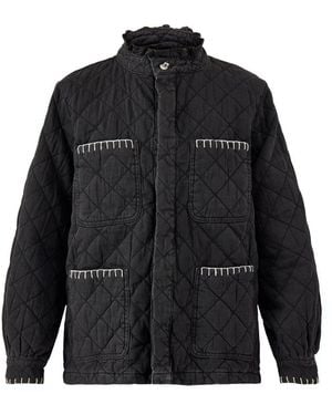 seventy + mochi Quilted Pablo Recycled Jacket - Black