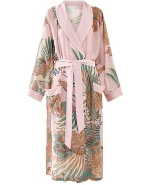 One Hundred Stars Crane Plaster Gown - Pink