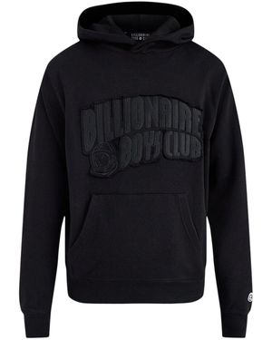 BBCICECREAM Arch Logo Appliqué Oversized Hoodie - Blue
