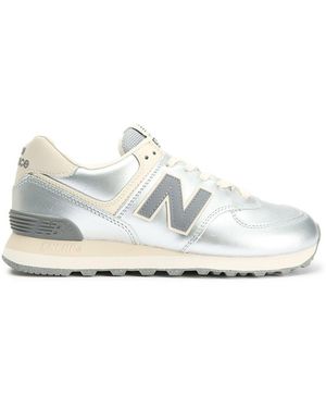 New Balance 574 Trainers - White