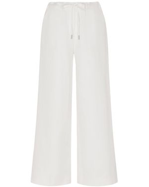 Whistles Leona Blend Trouser - White