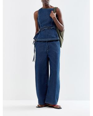 Damson Madder Augusta Straight Leg Jeans - Blue
