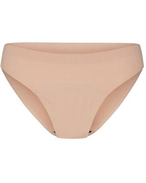 Modibodi Seamfree Bikini Moderate-Heavy - White