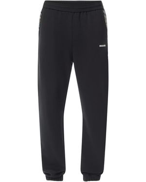 Missoni Men's Brushed Back Jersey joggers - Black