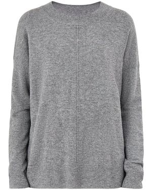 Chinti & Parker Wide Slouchy Jumper - Grey
