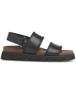Whistles Women's Ruben Whipstitch Velcro Sandal - White
