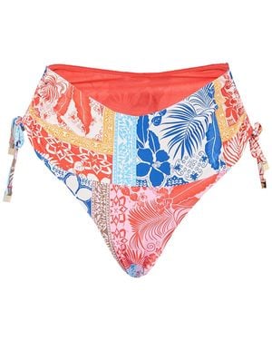 Sea Level Coco Island Mid Drawstring Bikini Bottom - White