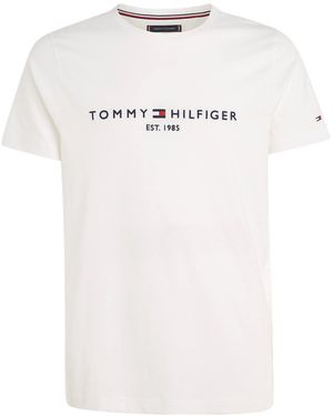 Tommy Hilfiger Core Tommy Logo T-Shirt - White