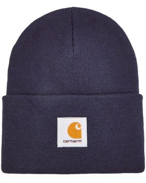 Carhartt Acrylic Watch Beanie Hat - Blue
