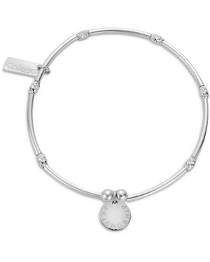 ChloBo Mini Sparkle Friendship Bracelet Charm - Metallic