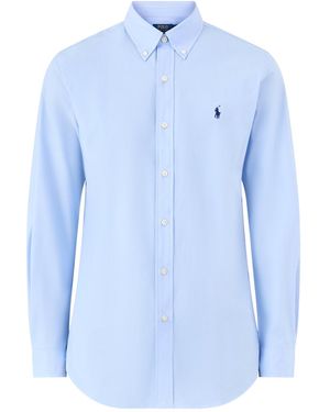 Polo Ralph Lauren Custom Fit Poplin Shirt - Blue