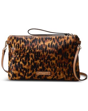 Gianni Chiarini Hermy Lynx Clutch Bag - Brown