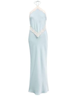 Forever New Kelli Lace Strappy Maxi Dress - Blue