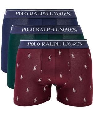 Polo Ralph Lauren Classic Trunk-3 Pack-Trunk - Blue