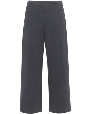 Whistles Women's Camilla Wide Leg Trouser - Grey