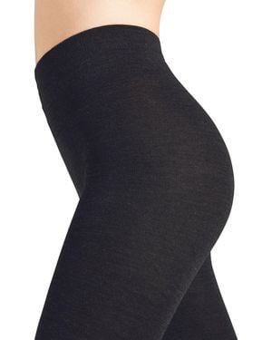 FALKE Soft Merino Tights - Blue