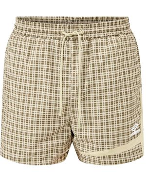 Umbro Woven Football Shorts Print - White