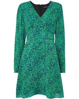 Whistles Women's Dappled Floral Lori Dress - Green