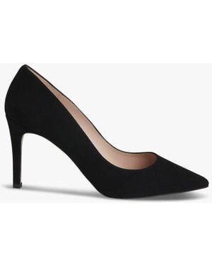 Whistles Women's Corie Suede Heeled Pump - Black