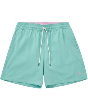 Polo Ralph Lauren Traveller Mid Length Swim Shorts - Green