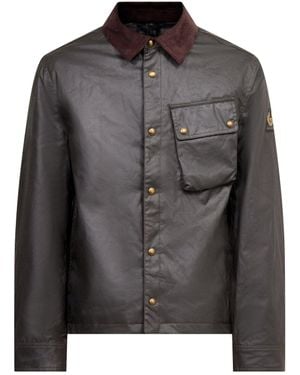 Belstaff Ground Wax Jacket - Black