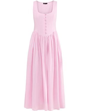 Nobody's Child Cora Midi Dress - Pink
