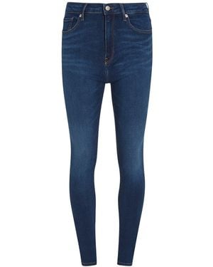 Tommy Hilfiger Como Mid Rise Skinny Jeans - Blue