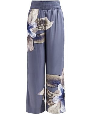 Dea Kudibal Margo Wide Leg Trousers - Blue