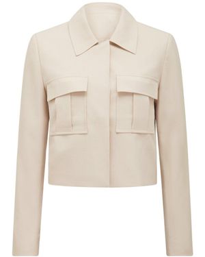 Forever New Scarlett Utility Jacket - White