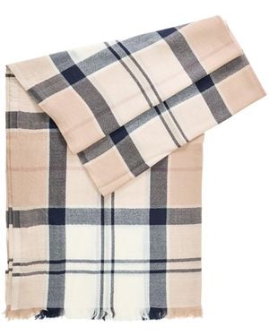 Barbour Verona Merino Pashmina Scarf - White