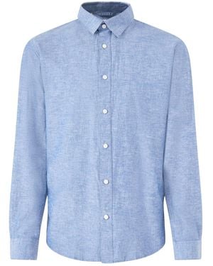SELECTED Long Sleeve Shirt - Blue