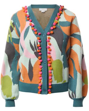 Never Fully Dressed Women's Balearic Forrest Cardigan - Blue