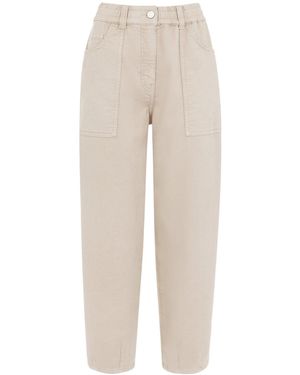 Whistles Women's Tessa Casual Trouser - Natural