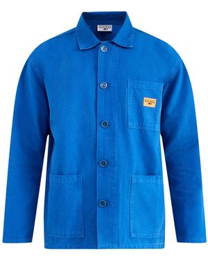 Service Works Organic Classic Chore Shirt - Blue