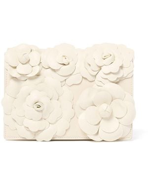 Forever New Signature Belle Bloom Flower Crossbody Bag - Natural