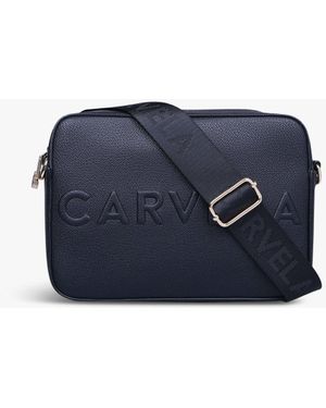 Fenwick Frame Cross Body Bag - Blue