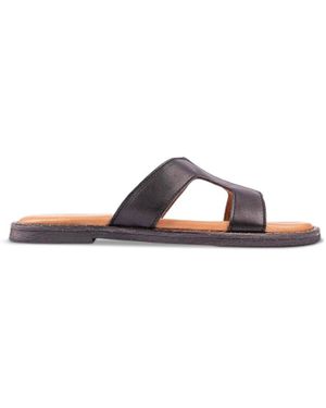 Sole Noor Slide Sandals - Black