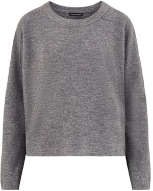 Eileen Fisher Crew Neck Jumper Taupe - Grey