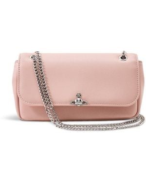 Vivienne Westwood Chain Crossbody Bag Purse – - Pink
