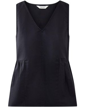 SELECTED Blair Sleeveless Peplum Top - Blue