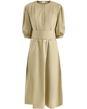 Marella Stecca Fitted Dress - Natural