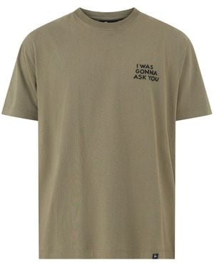 by Parra Waiting For You T-Shirt - Green
