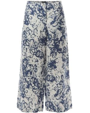 Oska Printed Trouser - Blue