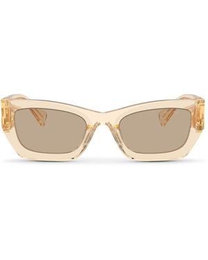 Miu Miu Mu 09Ws Glimpse Sunglasses - Natural