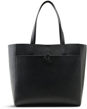 Ralph Lauren Cameryn Lg Tote Bag - Black