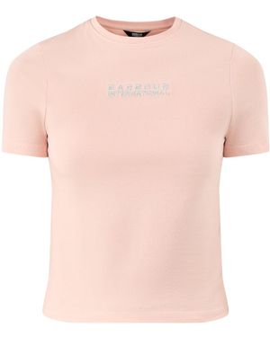 Barbour Devin T Shirt - Pink