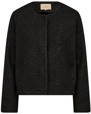 Soya Concept Shaima Faux Fur Jacket - Black