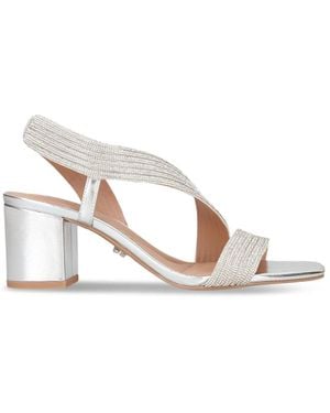 Carvela Kurt Geiger Women's Gala Block Jewel 60 - White